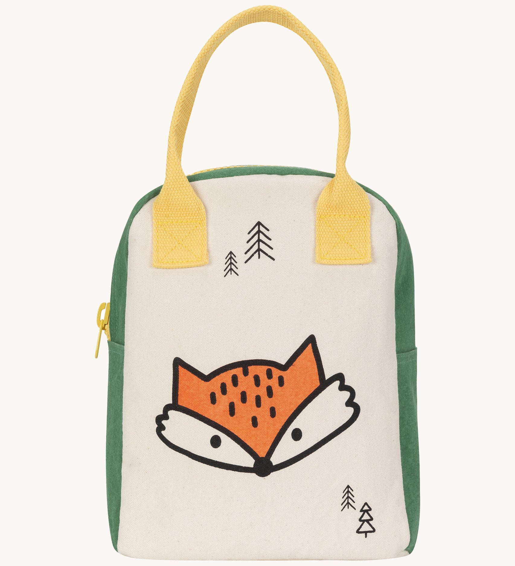 Fluf Organic Cotton Zipper Lunch Bag