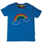 Frugi Avery - Haut arc-en-ciel appliqué