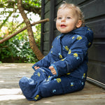 Frugi Waterproof 2-in-1 Rambler Pram Suit to Coat - Buzzy Bee