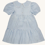 Robe à col Frugi Cassie - Beach Hut Blue Stripe