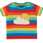 Frugi Bobster Applique Rainbow T-shirt