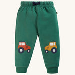 Frugi Switch Character Crawlers - Holly Green / Tracteurs