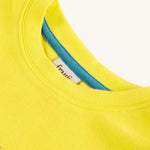 Frugi Organic Carsen Broderie T-Shirt - Banane / Ara