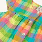 Frugi Organic Elisa Top - Summertime Check