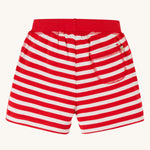 Frugi Ellis Shorts - True Red Stripe