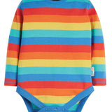 Frugi Rainbow Stripe Favourite LS Body