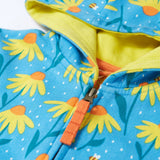 Frugi Switch Big Snuggle Suit - Echinacea