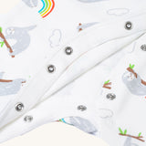 Frugi Lovely Babygrow - Sleepy Sloths