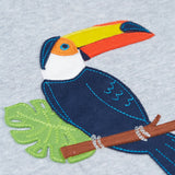 Frugi Campfire Hooded Top - Toucan