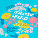 Sweat à capuche Frugi Switch Lissie - Mer tropicale / Grow Wild