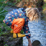 Frugi Puddle Buster Coat - Tiger Time