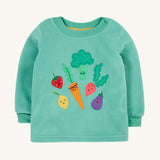 Frugi Easy On Polar Fleece Jumper - Veg