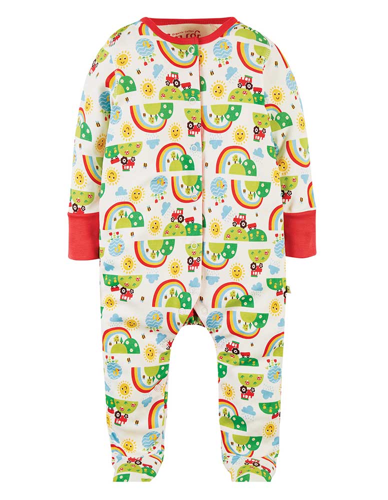 Frugi Happy Days babygrow