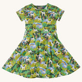 Frugi Spring Skater Dress - Hedgerow