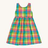 Frugi Organic Arya Summer Dress - Summertime Check