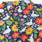 Frugi Little Amelia Dress - Springtime Ducks