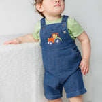 Salopette Frugi Carnkie Chambray Bio - Tracteur