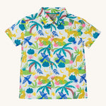 Frugi Organic Harvey Hawaiian Shirt - Jaguar Jungle