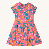 Robe Patineuse d'Été Bio Frugi - Fleur d'Oranger