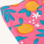 Frugi Short Laurie Bio Fleur d'Oranger / Mandarine - Lot de 2