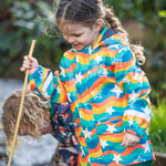 Frugi Puddle Buster Coat - Wavy Stars