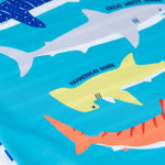 Frugi Sun Safe Rash Vest - Shark