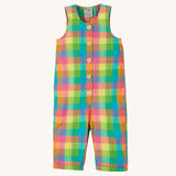 Salopette Frugi Organic Jesse Seersucker - Summertime Check