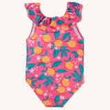 Frugi Amelia Swimsuit - Orange Blossom