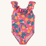 Frugi Amelia Swimsuit - Orange Blossom