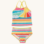 Frugi Kiri Swim Tankini - Seaside Stripe / Sunshine