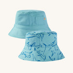 Chapeau réversible Frugi Rocky - Stingray / Jawsome