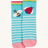 Frugi kids rock my socks bumblebee design