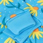 Frugi Switch Snuggle Suit - Echinacea