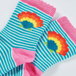 Frugi Little Socks 3-Pack - Whale