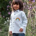 Frugi Lerryn Shacket - Ticking Stripe