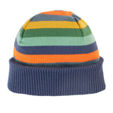 Chapeau Réversible Frugi Voyager - Bleu Marine/Montagnes