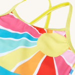 Frugi Kiri Swim Tankini - Seaside Stripe / Sunshine