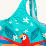 Frugi Sally Swimsuit - Macaw