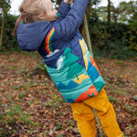 Frugi Reversible Toasty Terrain Jacket - Alpine View