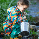 Frugi Puddle Buster Coat - Wavy Stars