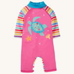 Combinaison Frugi Little Sun Safe - Tortue