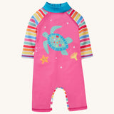 Combinaison Frugi Little Sun Safe - Tortue