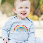 Body Frugi Easy Dressing - Gris Chiné / Paresseux