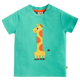 Frugi Giraffe Magic Number T-Shirt 12-18 Months