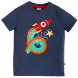 Frugi Rocket Numéro Magique T-Shirt 6-7 Ans