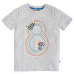 Frugi Bike Track Magic Number T-Shirt 8-9 Years