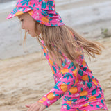 Frugi Swim Legionnaires Hat - Orange Blossom