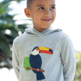 Haut à capuche Frugi Campfire - Toucan