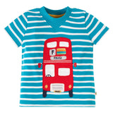 Frugi Switch Easy On Tee Bus Breton