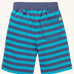 Frugi Ellis Shorts - Tropical Sea / Navy Stripes